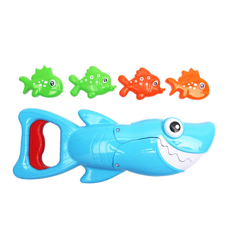 Jogo de banho caçador de tubarões azul