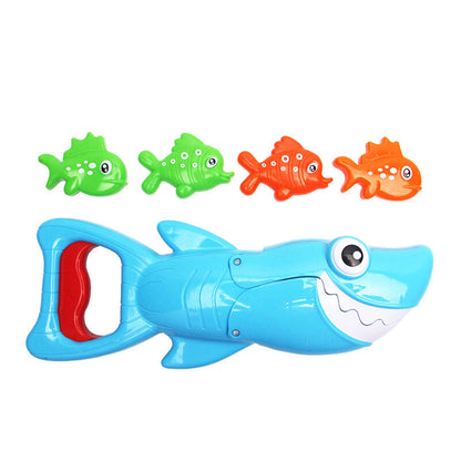 Jogo de banho caçador de tubarões azul