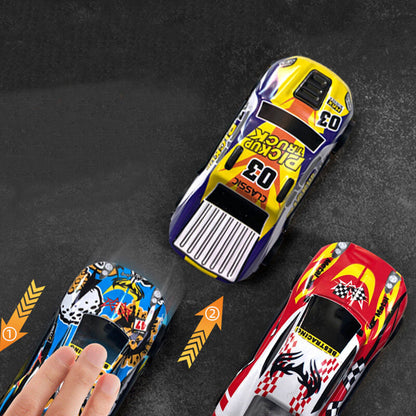 Conjunto de carros com tração colorido 25 peças