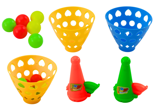 Jogo arcade lançador bolas com cestos