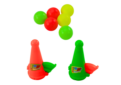 Jogo arcade lançador bolas com cestos