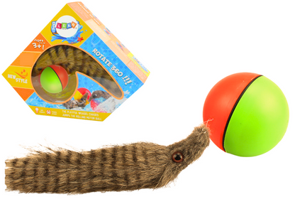 Bola de banho com cauda de furão peluda