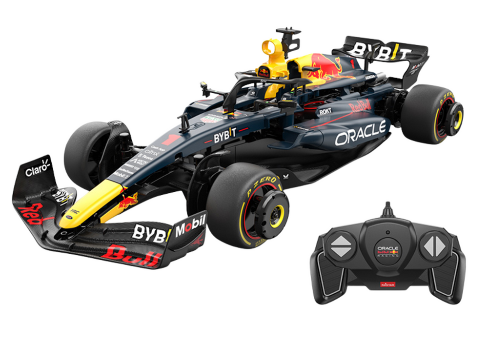 Blocos de construção carro RC Rastar 1:16 Red Bull F1 azul