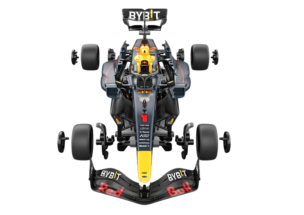 Blocos de construção carro RC Rastar 1:16 Red Bull F1 azul