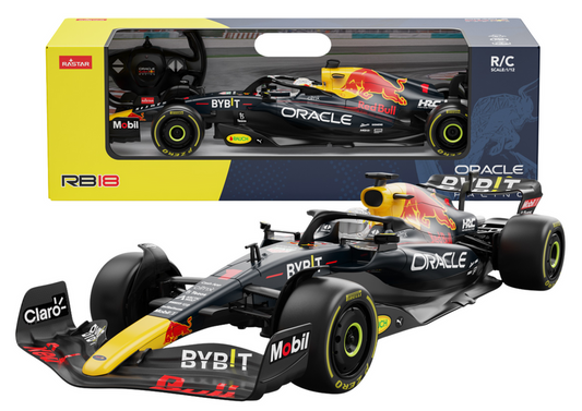 Carro Rastar 1:12 Red Bull RB18 F1 azul