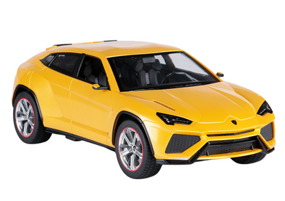 Carro RC Rastar 1:14 Lamborghini Urus amarelo