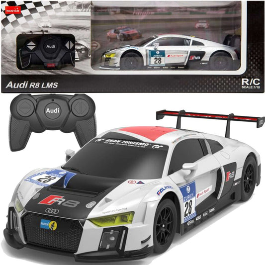 Carro RC 1:24 Audi R8 LMS Branco