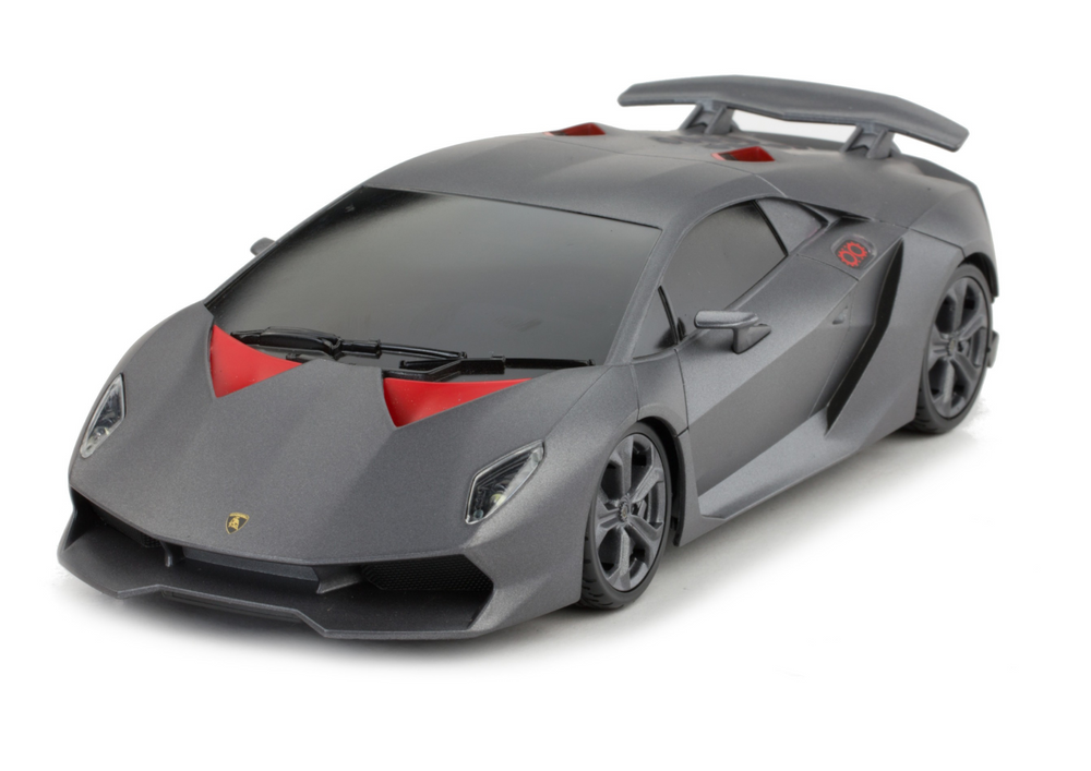 Carro RC 1:18 Lamborghini Sesto Elemento cinza