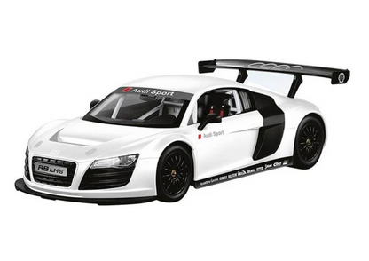 Carro RC 1:18 Audi R8 branco
