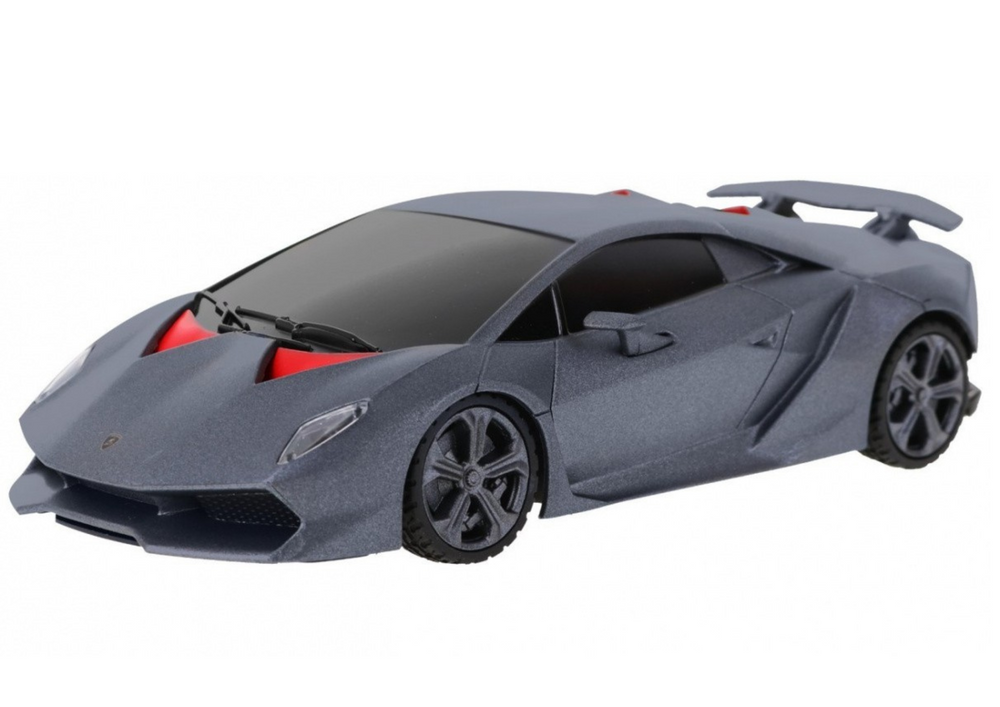 Carro RC 1:24 Lamborghini Sesto Elemento cinza