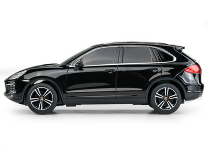 Carro RC Rastar 1:24 Porsche Cayenne Turbo preto