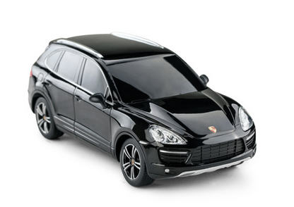 Carro RC Rastar 1:24 Porsche Cayenne Turbo preto