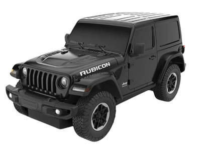 Carro RC 1:24 Jeep Wrangler JL Rubicon preto