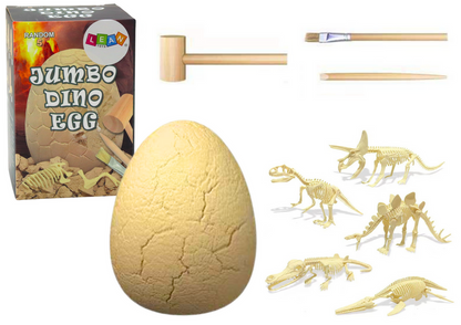 Kit arqueologia ovo dinossauro fósseis