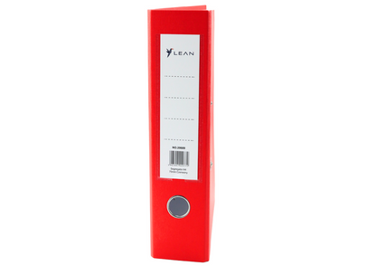 Capa A4 75 mm alavanca vermelho