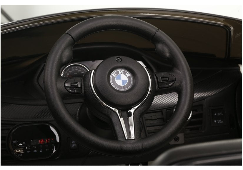 Carro elétrico infantil BMW X6 preto