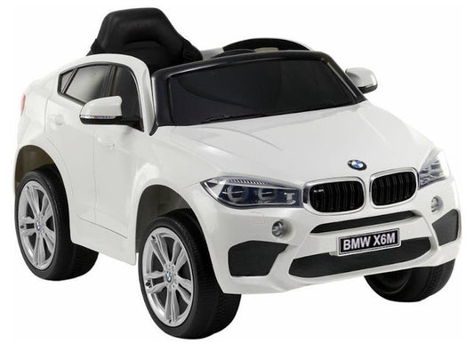 Carro elétrico infantil BMW X6 branco