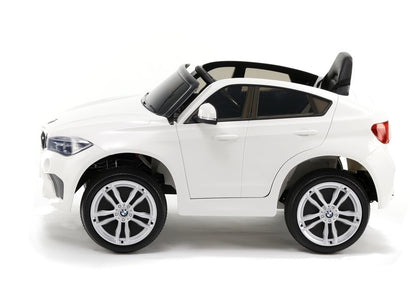 Carro elétrico infantil BMW X6 branco