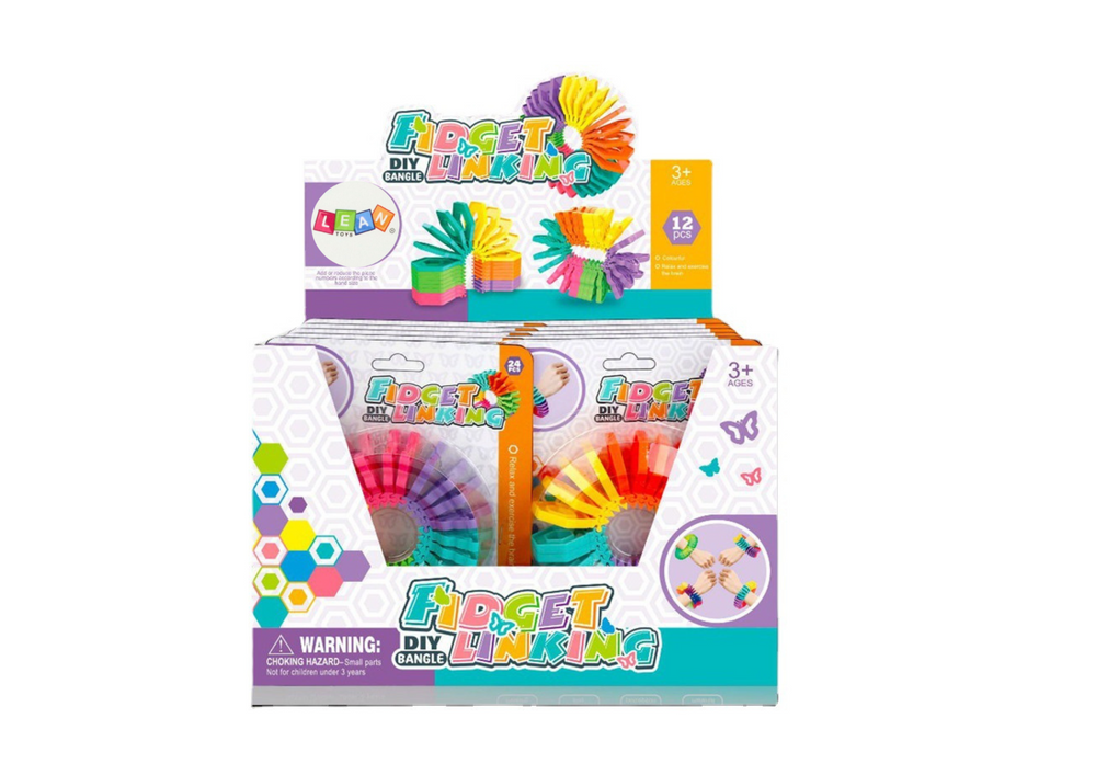 Pulseira mola anti-stress (1 unidade, sortido)
