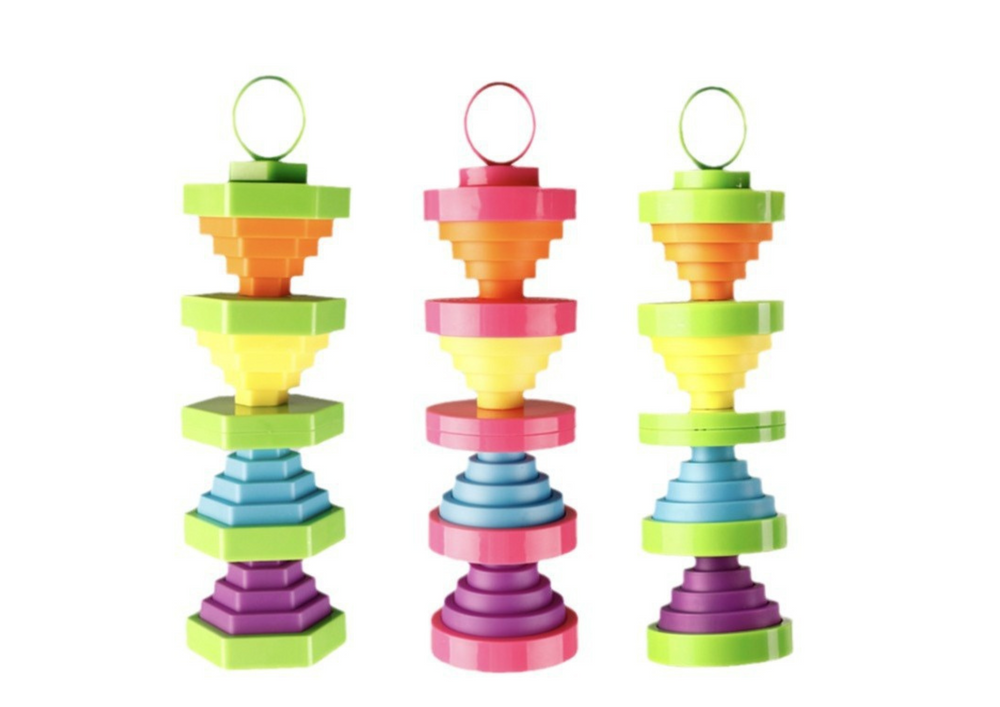 Brinquedo anti-stress dobrável pendente (1 unidade, sortido)