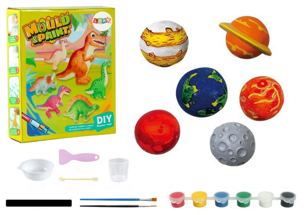 Kit arqueólogo escavação planetas