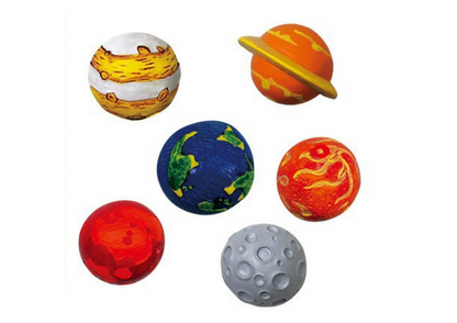 Kit arqueólogo escavação planetas