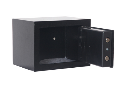 Cofre Steel Black 23x17x17cm