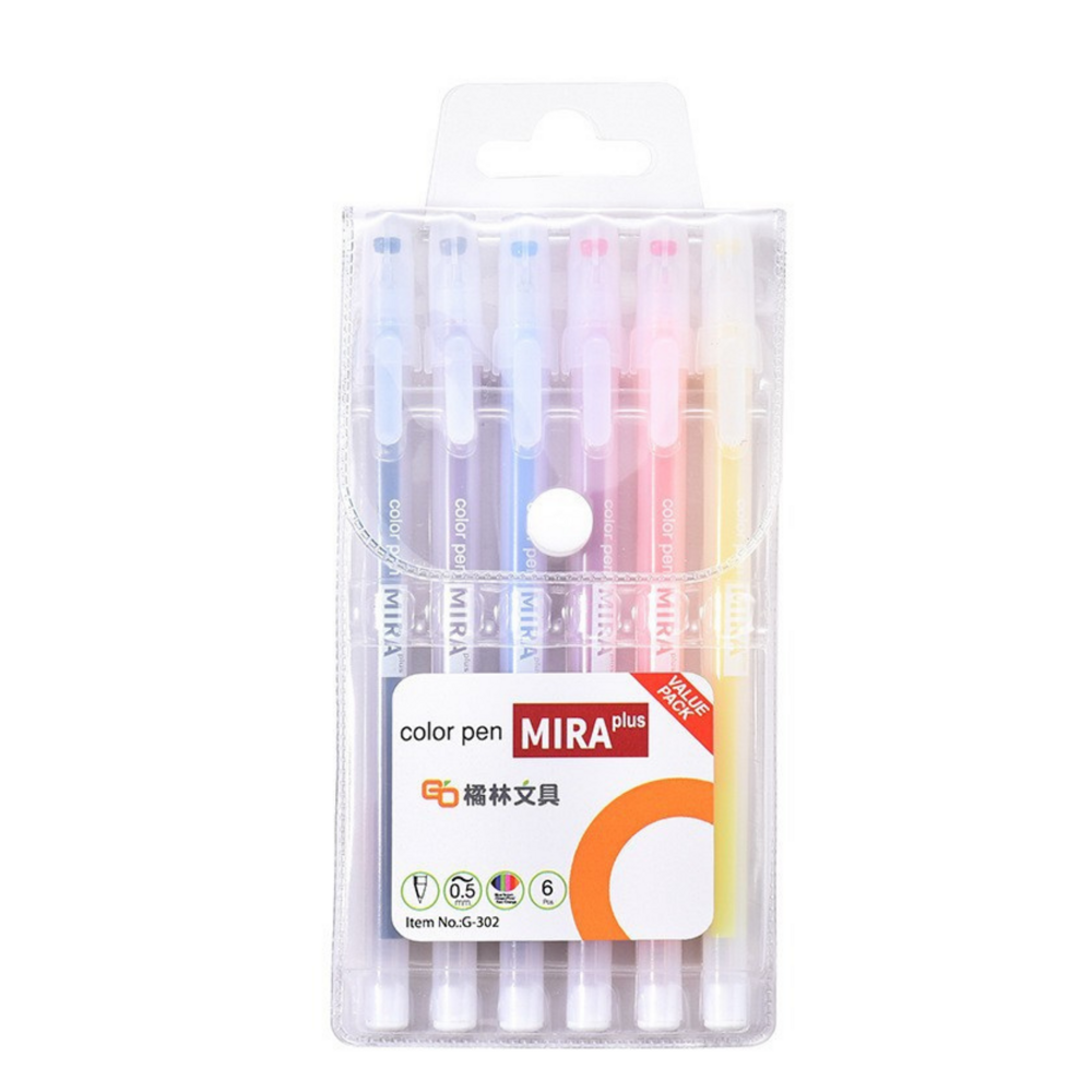 Canetas gel 12 peças