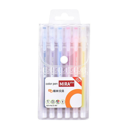 Canetas gel 12 peças