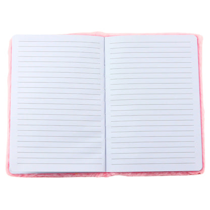 Caderno pautado A5 coelho rosa Love