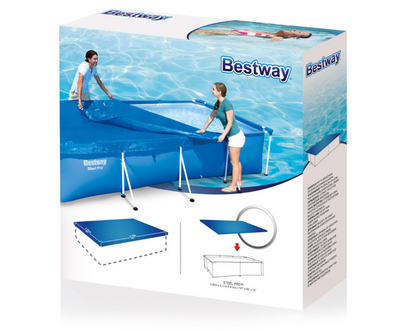 Cobertura para piscina de estrutura 400x211 cm Bestway