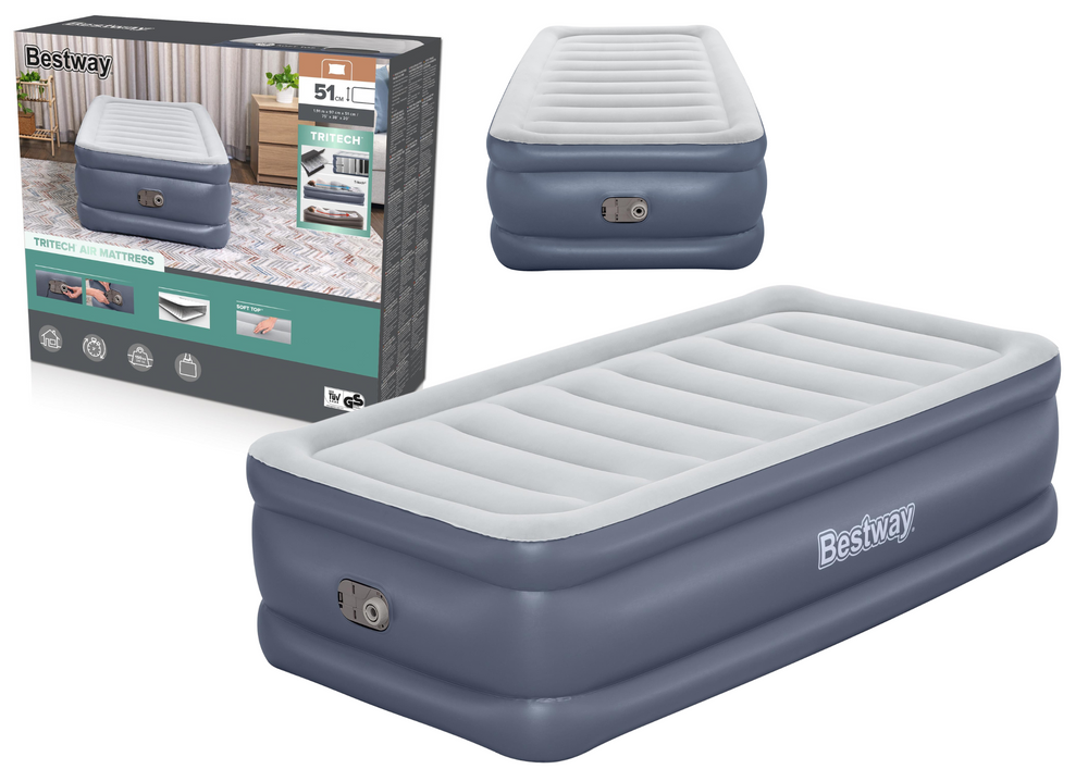 Colchão insuflável com bomba 191x97x51 cm Bestway