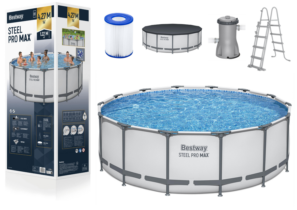 Piscina de estrutura 427x122 cm Bestway