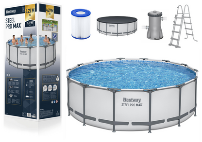 Piscina de estrutura 427x122 cm Bestway