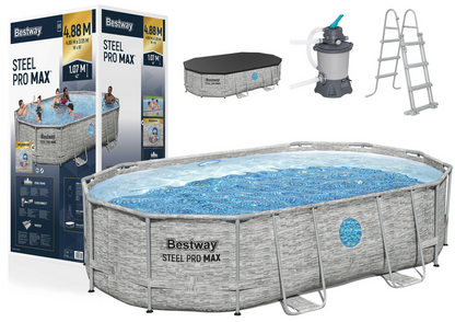 Piscina de estrutura 427x250x100 cm Bestway