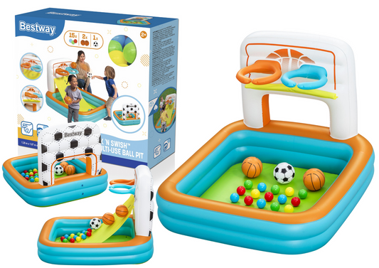 Parque infantil insuflável com bolas 120x107x84 cm Bestway 52728