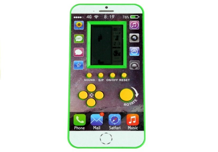 Jogo tipo Tetris portátil Like Phone