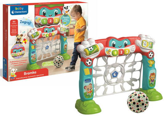 Baliza de futebol interativa Clementoni 50926