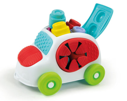 Carro sensorial com blocos Clementoni