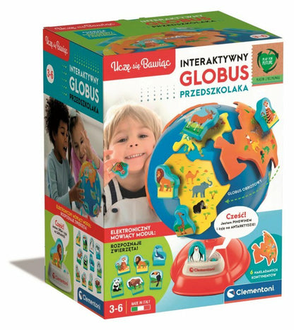 Globo Interativo dos Animais Clementoni 3-6 Anos