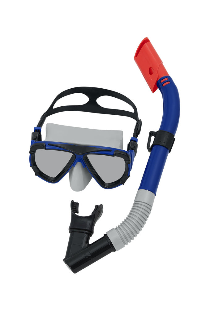 Conjunto de mergulho Máscara preta Snorkel Bestway
