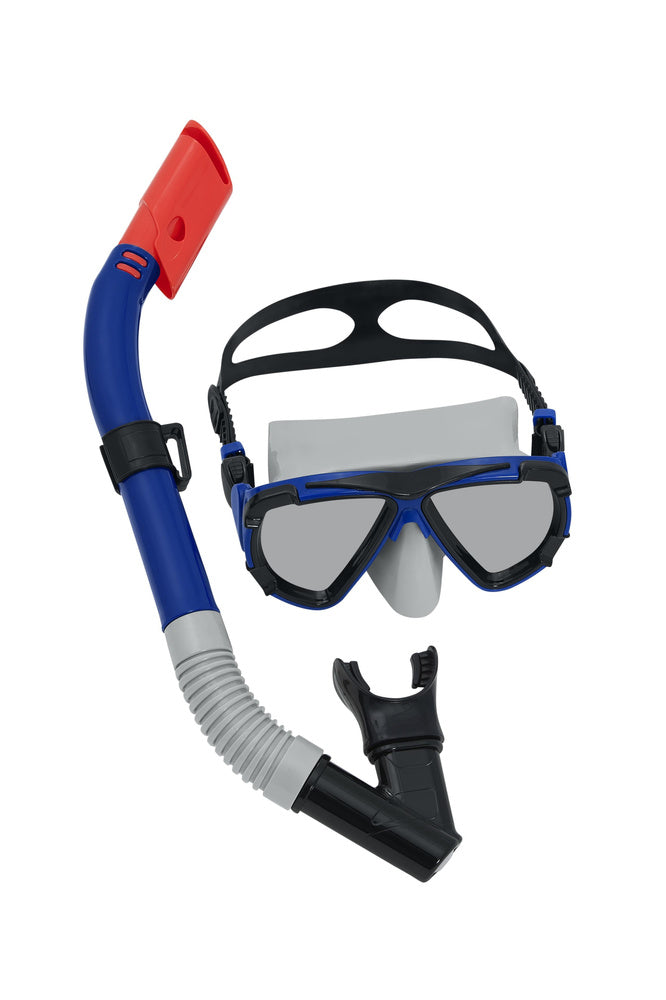 Conjunto de mergulho Máscara preta Snorkel Bestway