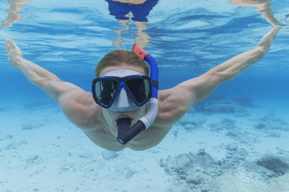 Conjunto de mergulho Máscara preta Snorkel Bestway