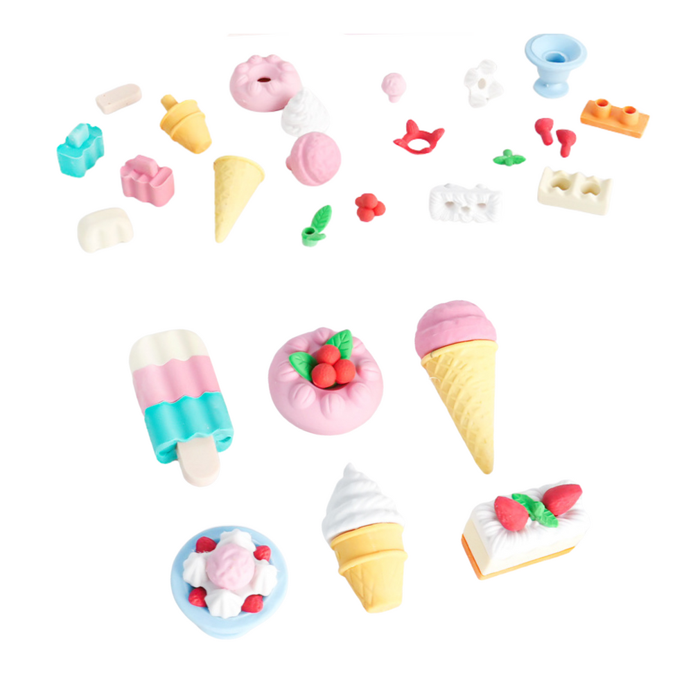 Borrachas escolares doces (1 unidade, sortido)