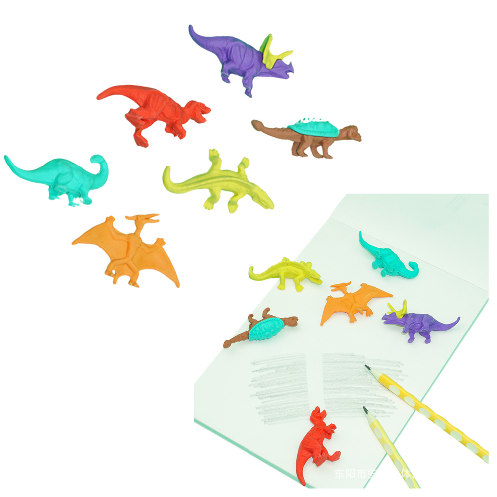 Borrachas escolares dinossauros (1 unidade, sortido)