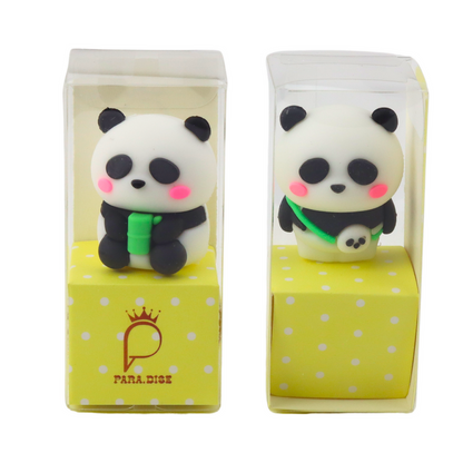 Afiador panda para lápis finos (1 unidade, sortido)
