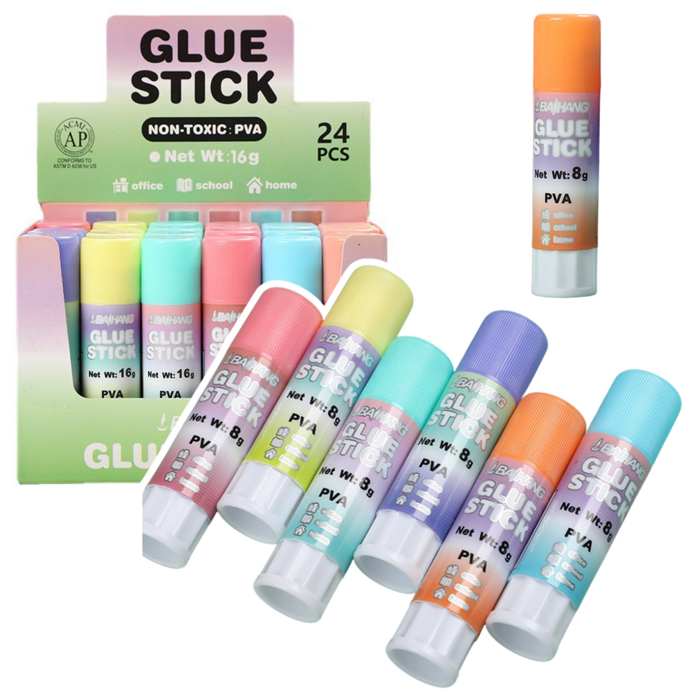 Cola Stick Pastel 8g (1 unidade, sortido)