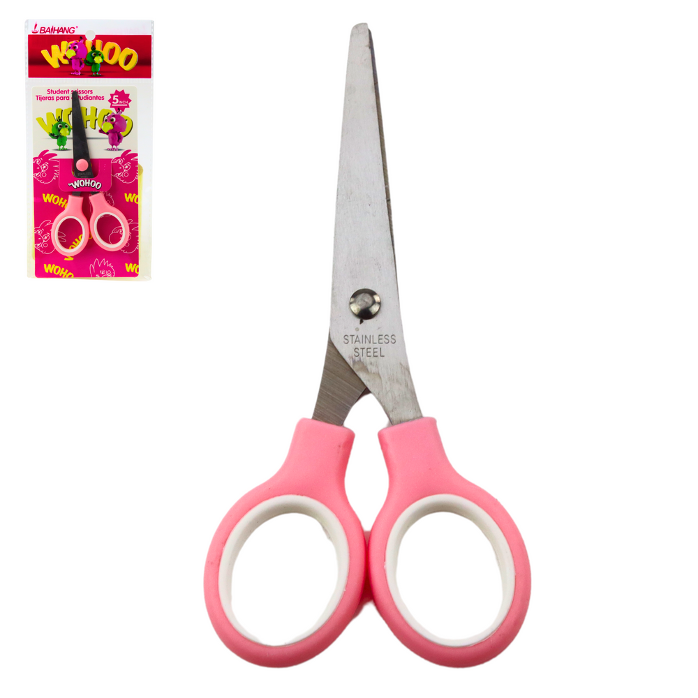 Tesoura Escolar Universal 13cm (1 unidade, sortido)