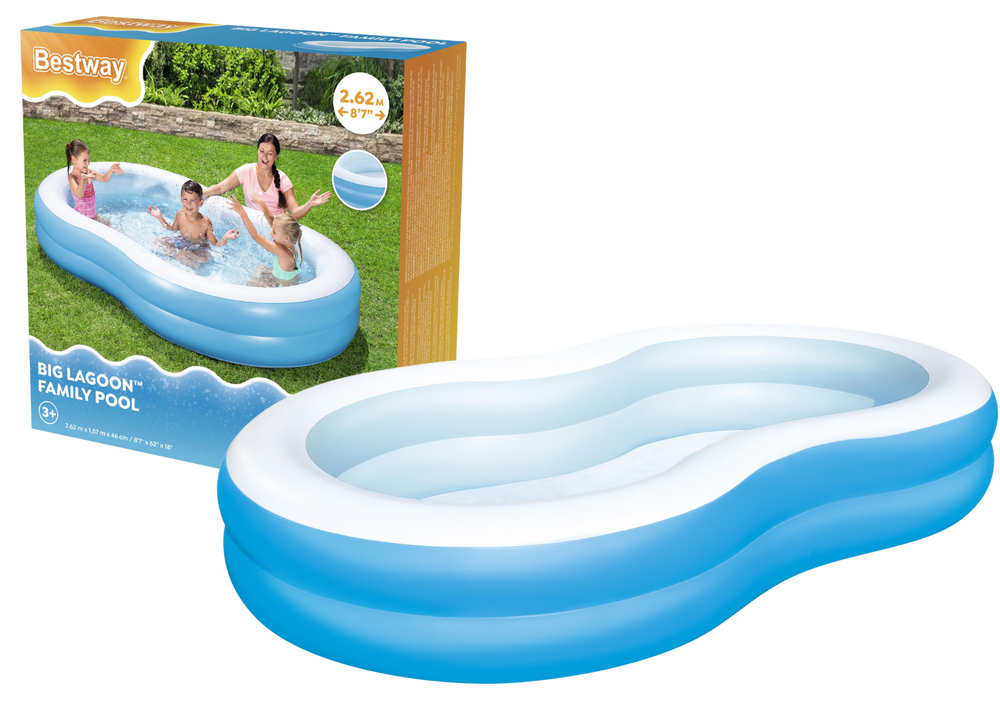 Piscina Insuflável Bestway 262x157x46cm