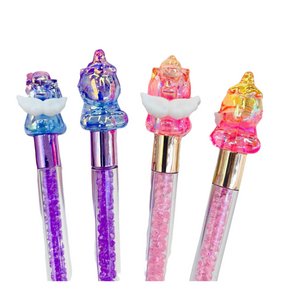 Caneta Gel Unicórnio Tinta Preta (1 unidade, sortido)